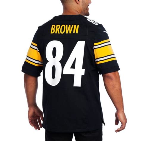 pittsburgh steelers nike antonio brown replica home jersey|steelers jersey for sale.